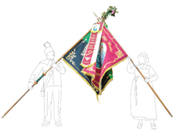 Traditionsfahne-transparent